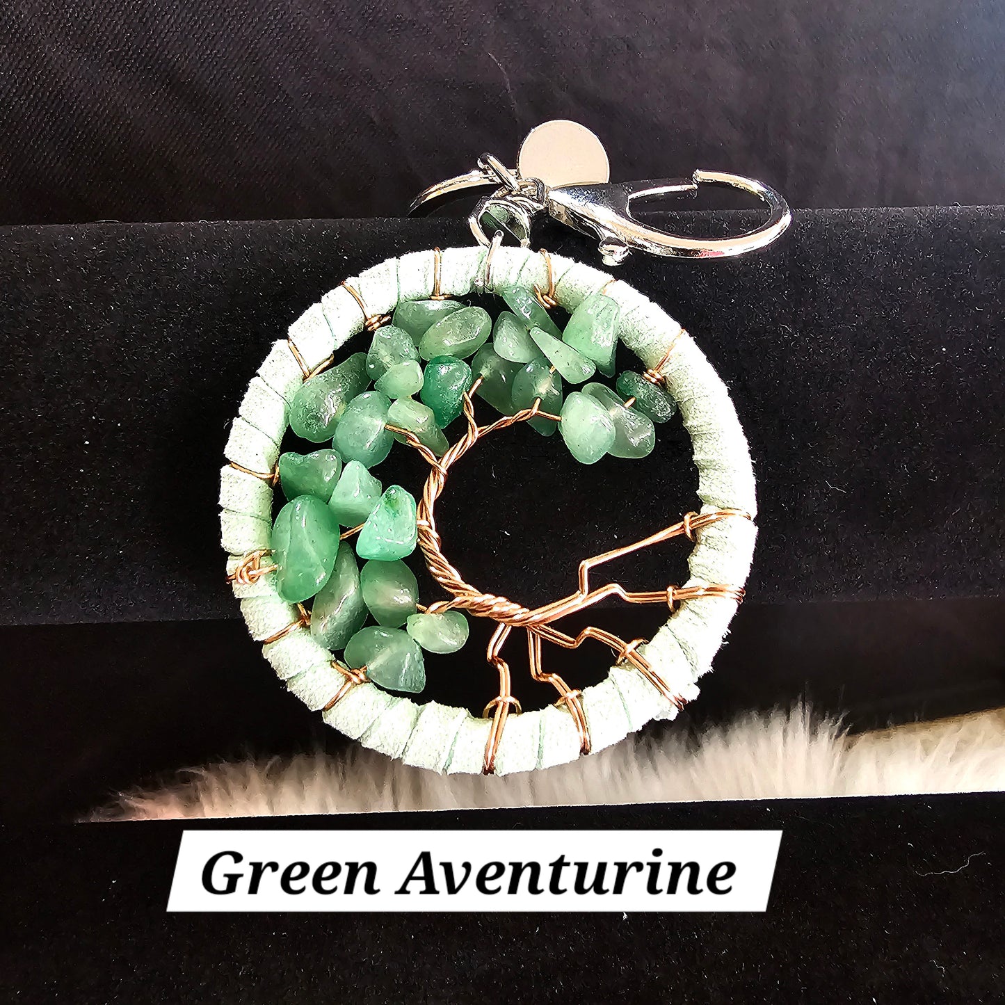 Tree of Life Dream Catcher Keychains