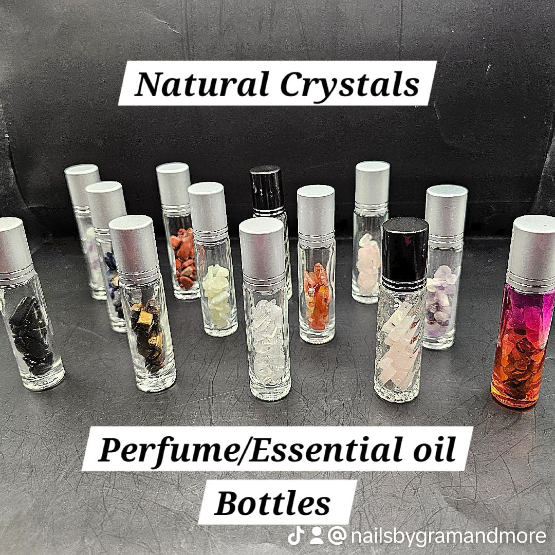 Natural Crystal Perfume/Essential Bottles