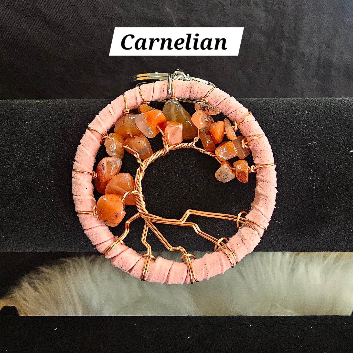 Tree of Life Dream Catcher Keychains