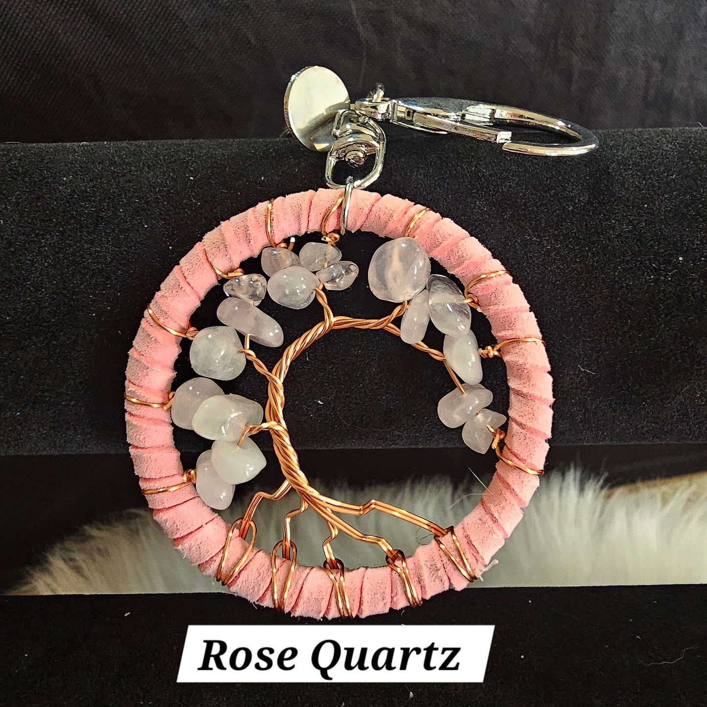 Tree of Life Dream Catcher Keychains